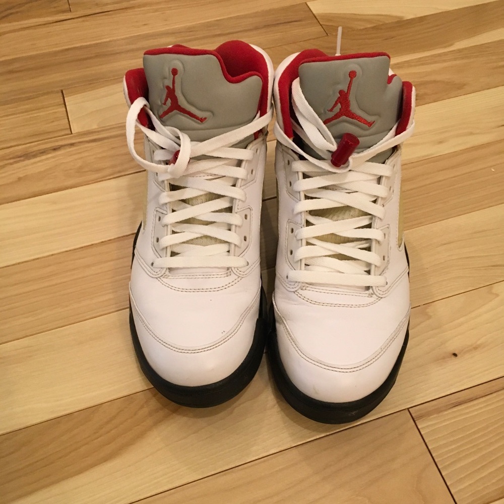 Air Jordan Retro 5 Fire Red Men’s Size 10.5 - Picture 11 of 12